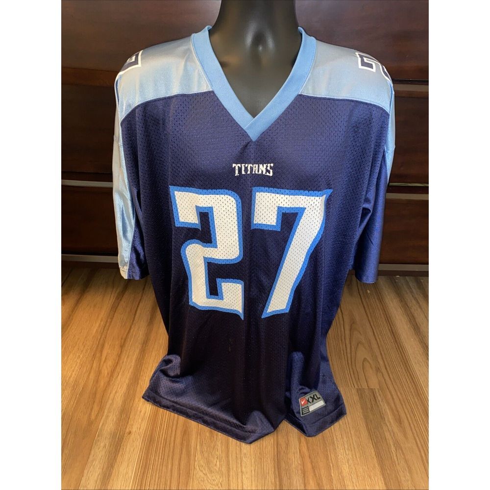 Men's Titans Navy Blue Jersey